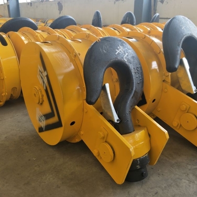 鋳物場の物質的なフック ブロック小型持ち上がるクレーンは32トンを引っ掛ける
