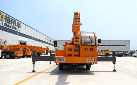 5トンから20トンの負荷クレーンが付いている油圧小型トラッククレーンSantoの移動式トラック