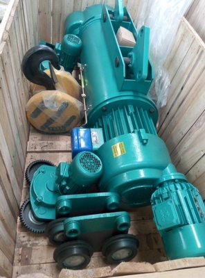 天井クレーン10tの単一のガードのMonorial頑丈なワイヤー ロープ起重機8m/Min