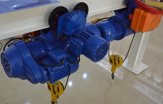 吊り下げ式制御0.5-20トン限界スイッチが付いている電気ワイヤー ロープ起重機