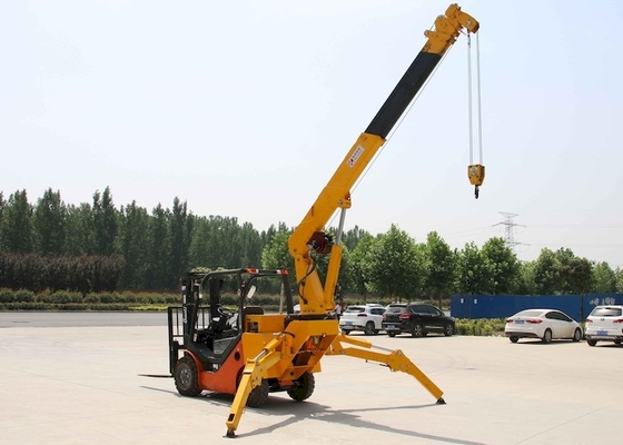 頑丈な小型くものクローラー クレーン望遠鏡8T
