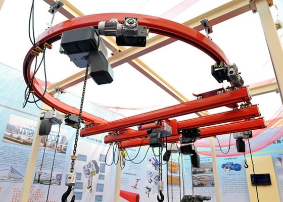 スパン電気起重機が付いている3mから12mの研修会の天井トラックKBKクレーン