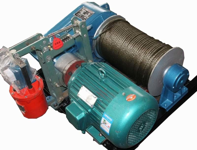VVVFの速度の倍のドラム電気ウィンチ ワイヤーは起重機のアンカー係留ウィンチの引きをロープをかける
